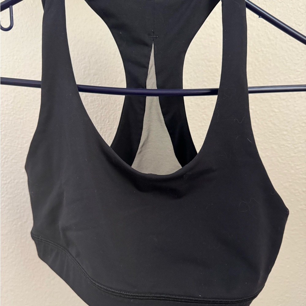 LuLu Lemon women’s black sports bra